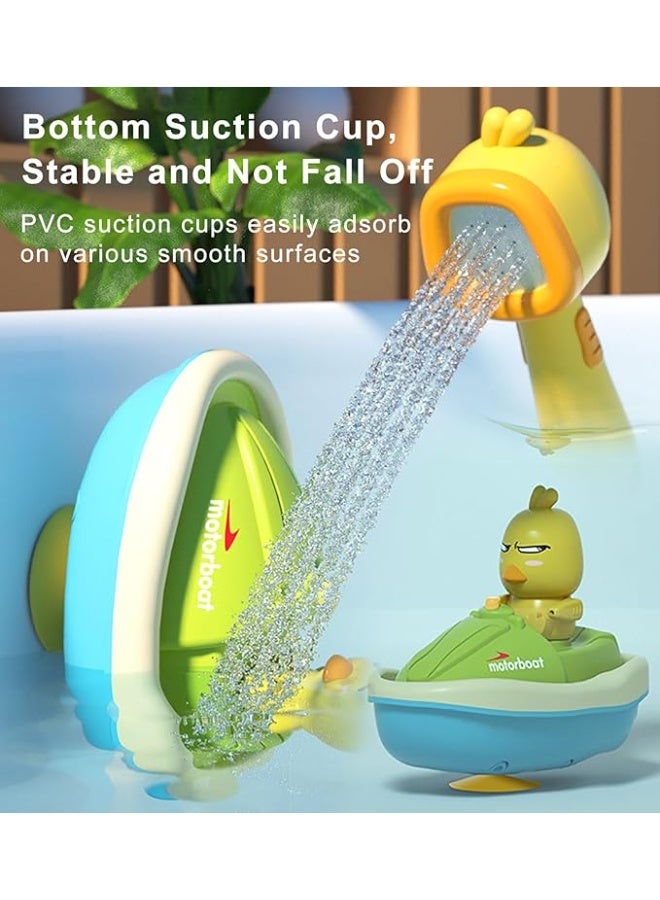 Arabest Duck Bath Toys for Toddler, Baby Electric Bathtub Water Spray Toy, Infant Fun Bathtime, Babies Pool Gift for Over 18 Months Old Boy Girl, Yellow - Image 4