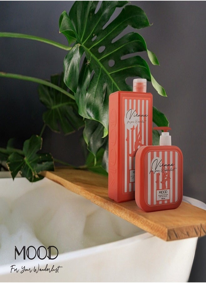 MOOD Vienna Perfumed Shower Gel With Shea Secrets 750gm  - Image 3