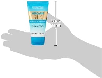 Creightons Argan Silk Intense Hydration Moisture Rich Shampoo 50ml Professionally formulated with Argan Oil from Morocco Replenishes Moisture for Strength Shine For all hair types - Image 5