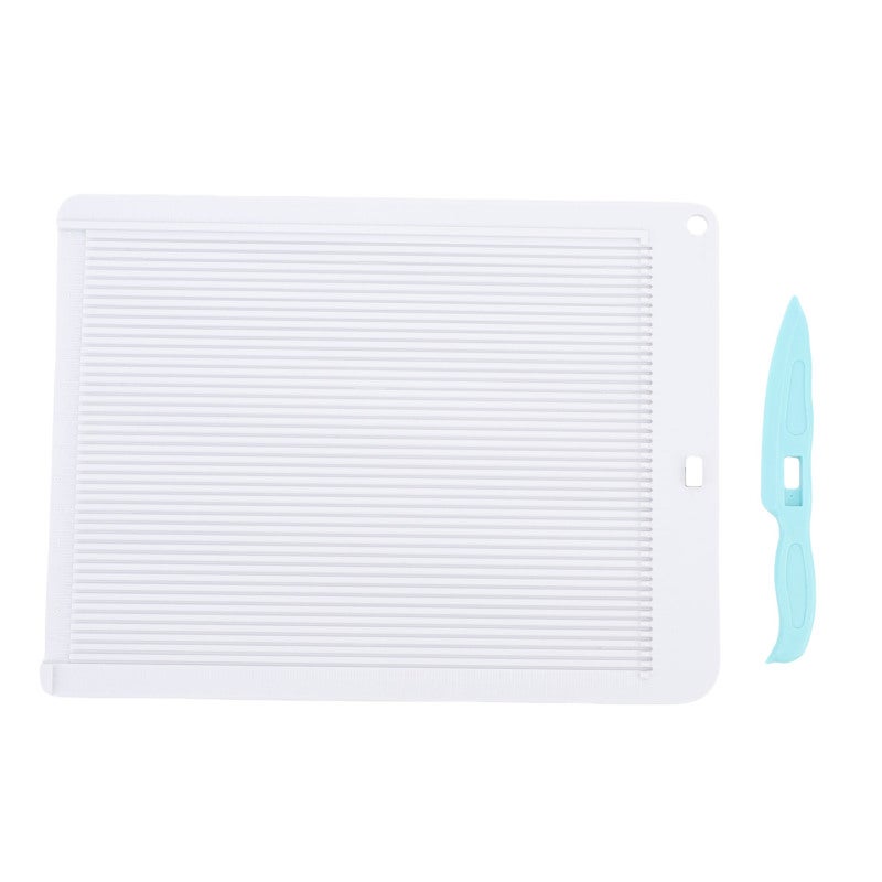 Scoring Board 6.4X8.5 Inch Double-Sided Plastic - Precise Creasing Tool for Card Makers and Paper Craft Enthusiasts - Image 1