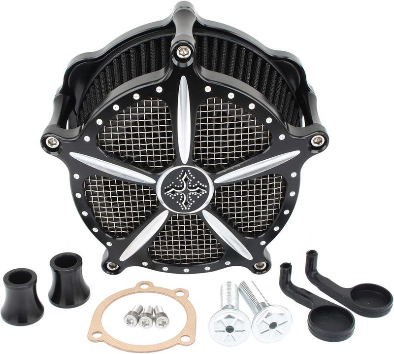 Wivplex Contrast Cut Venturi Air Cleaner Filter for Harley - Image 1