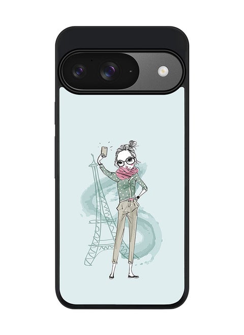 For Google Pixel 9 Case,Slim fit Camera Protection, Shockproof Thin Phone cover - Selfie by Eiffel