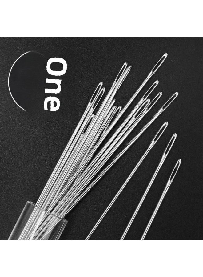Household Eye Needle Sewing Needle Special Long Needle Thick Needle Big Nose Needle Large Hole Steel Needle For Old People Hand Sewing Needle-Color:Mixed Pack Of 20 Pieces Free Gifts  - Image 5