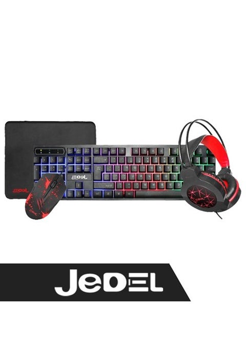 Jodel Complete Gaming Accessories Kit - Mechanical Keyboard and High-Quality Headset