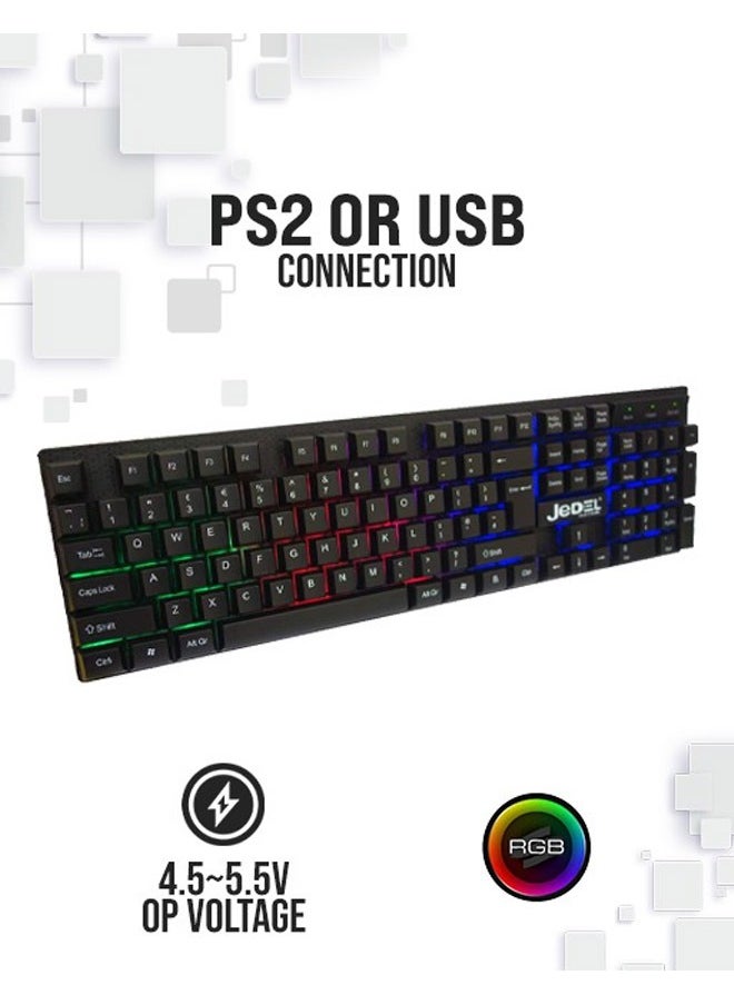 JeDEL - Jodel Complete Gaming Accessories Kit - Mechanical Keyboard and High-Quality Headset - Image 1