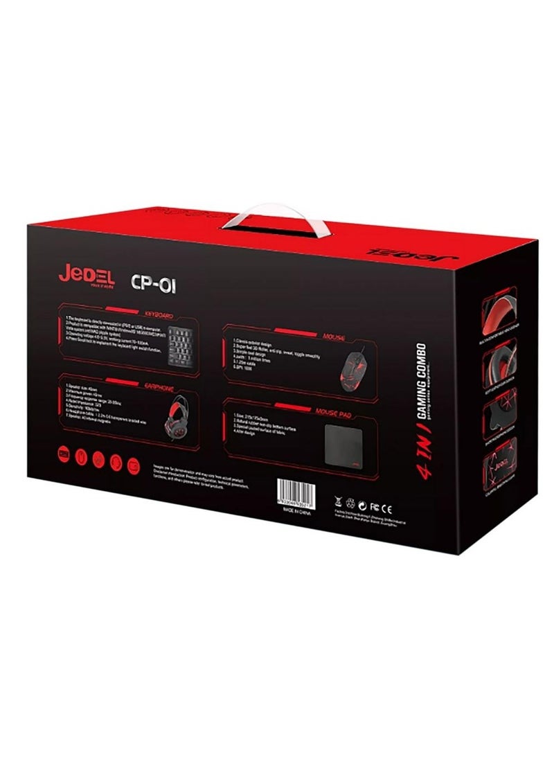 JeDEL - Jodel Complete Gaming Accessories Kit - Mechanical Keyboard and High-Quality Headset - Image 1