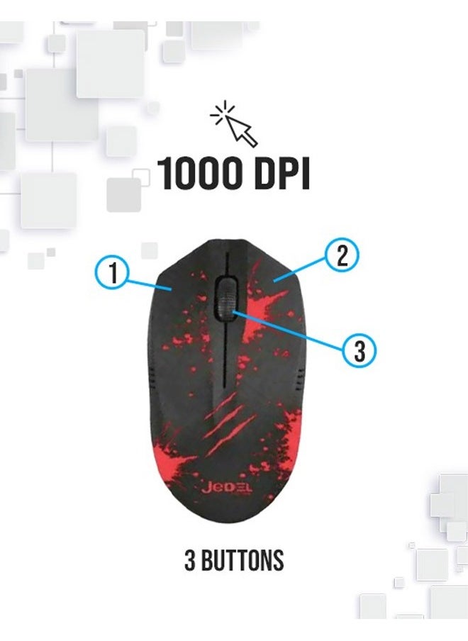 JeDEL - Jodel Complete Gaming Accessories Kit - Mechanical Keyboard and High-Quality Headset - Image 1