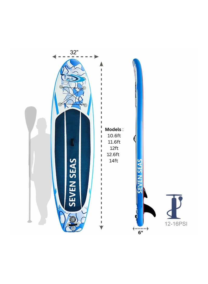 Sevenseas SS 2024 Wooden Stand Up Paddle Board 12.6ft X 32 X 6inch  - Image 3