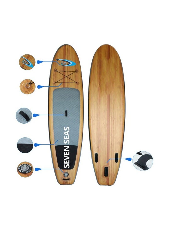 Sevenseas SS 2024 Wooden Stand Up Paddle Board 12.6ft X 32 X 6inch  - Image 2