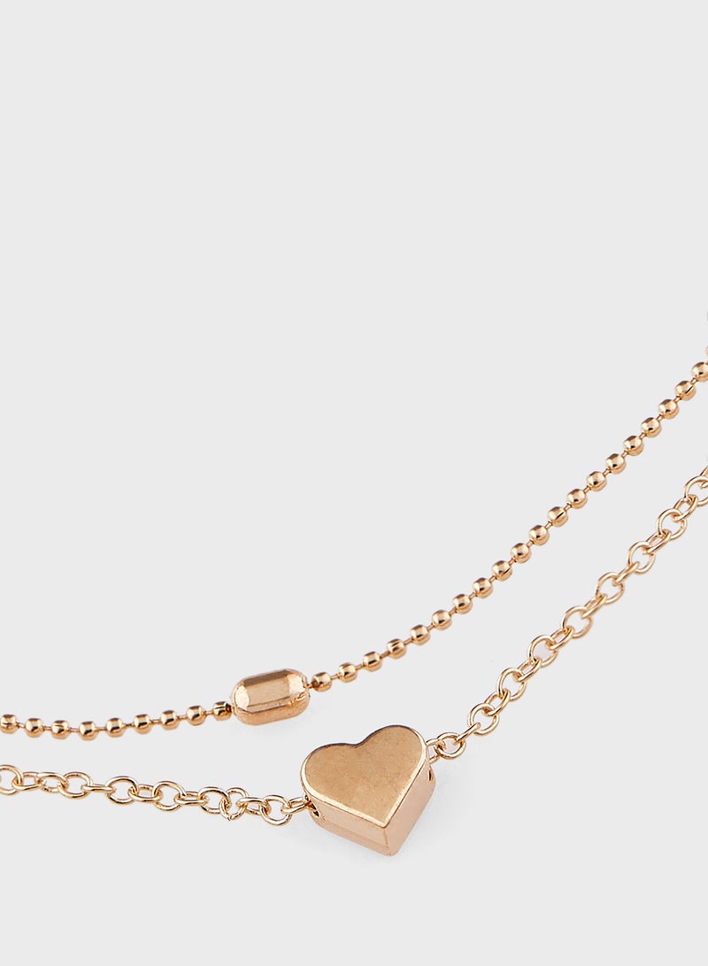 Ginger Heart Anklet - Image 2