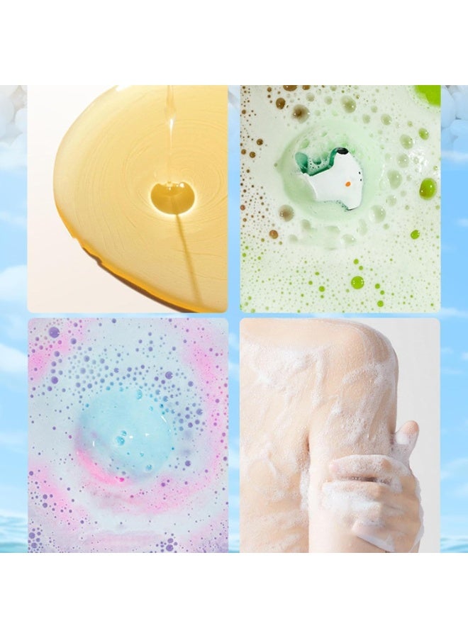 Bath 12 Pieces  Bombs for Kids, Handmade  Bombs with Surprise Toys Inside, Soda Salt Balls, Natural Organic Earth and Sea Bubble s Fizzy Toys to Moisturize Dry Skin for Boys and Girls - Image 5