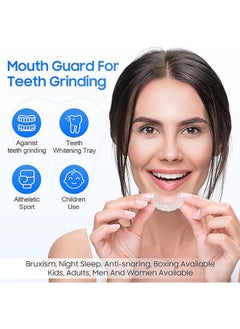 beauty Professional Dental Guards,Mouth Guard for Sleeping at Night, Reusable Mouth Guards for Clenching Teeth ,Mouth Guard for Grinding Teeth 2 Sizes, Pack of 4  - Image 4
