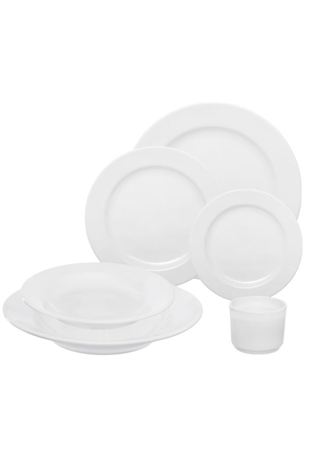Royal Porcelain Royal Porcelain Dinner Set 26 Pieces Shape 09 -White  - Image 1
