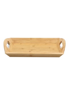 Bien Servi High Quality Rectangular Shaped Bamboo Serving Tray Brown 7 x 25.8 x 40.8 cm G19-BX044S  - Image 1