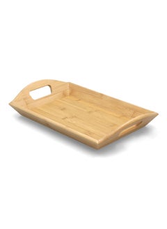 Bien Servi High Quality Rectangular Shaped Bamboo Serving Tray Brown 7 x 25.8 x 40.8 cm G19-BX044S  - Image 2