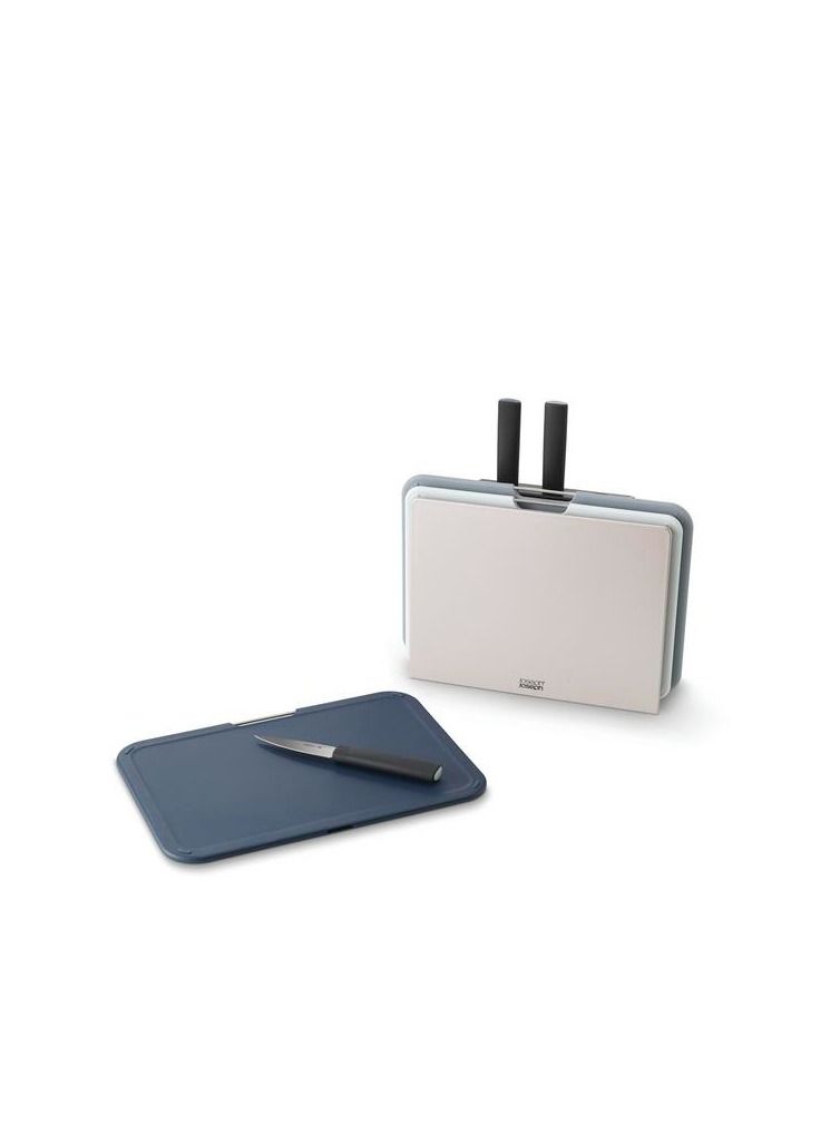 Joseph Joseph Nest Boards Plus with Knives Silver - Image 4