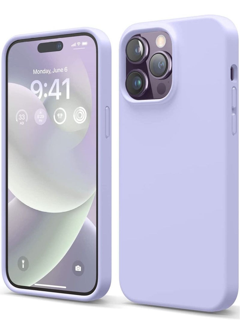 Elago Silicone Case Cover for iPhone 14 Pro MAX - Purple - Image 1