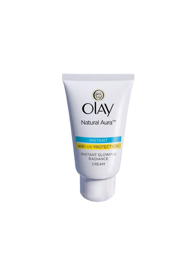 Olay Cream Natural Aura Vitamin B3, Pro B5, E With Uv Protection,40 Gm - Image 3