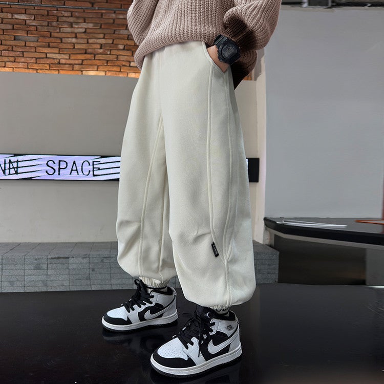 Boys' Casual Pants For Autumn 2025, New Style, Boys' Jogger Pants For Older Children, Autumn Children'S Pants - Image 5