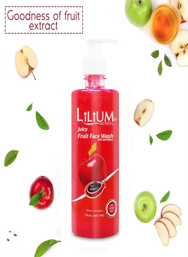 Lilium Herbal Fruit & Neem Daily Face Wash, 500ml Each | Enriched With Neem Extract & Vitamin E For Normal To Oily Skin, Cruelty Free Pack Of 2 - Image 4