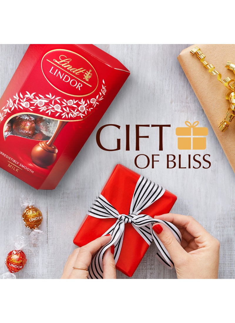 Lindt Milk Lindor Balls 337g - Image 5