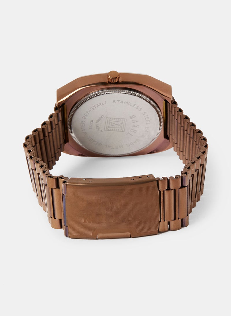 Maxel ساعة يد أنالوج للرجال سنتريكس نيو ديستار MX541 - 38 مم - Image 2