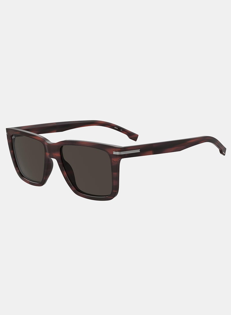 BOSS Men Square Sunglasses 55 BOSS 1598/S - Image 1