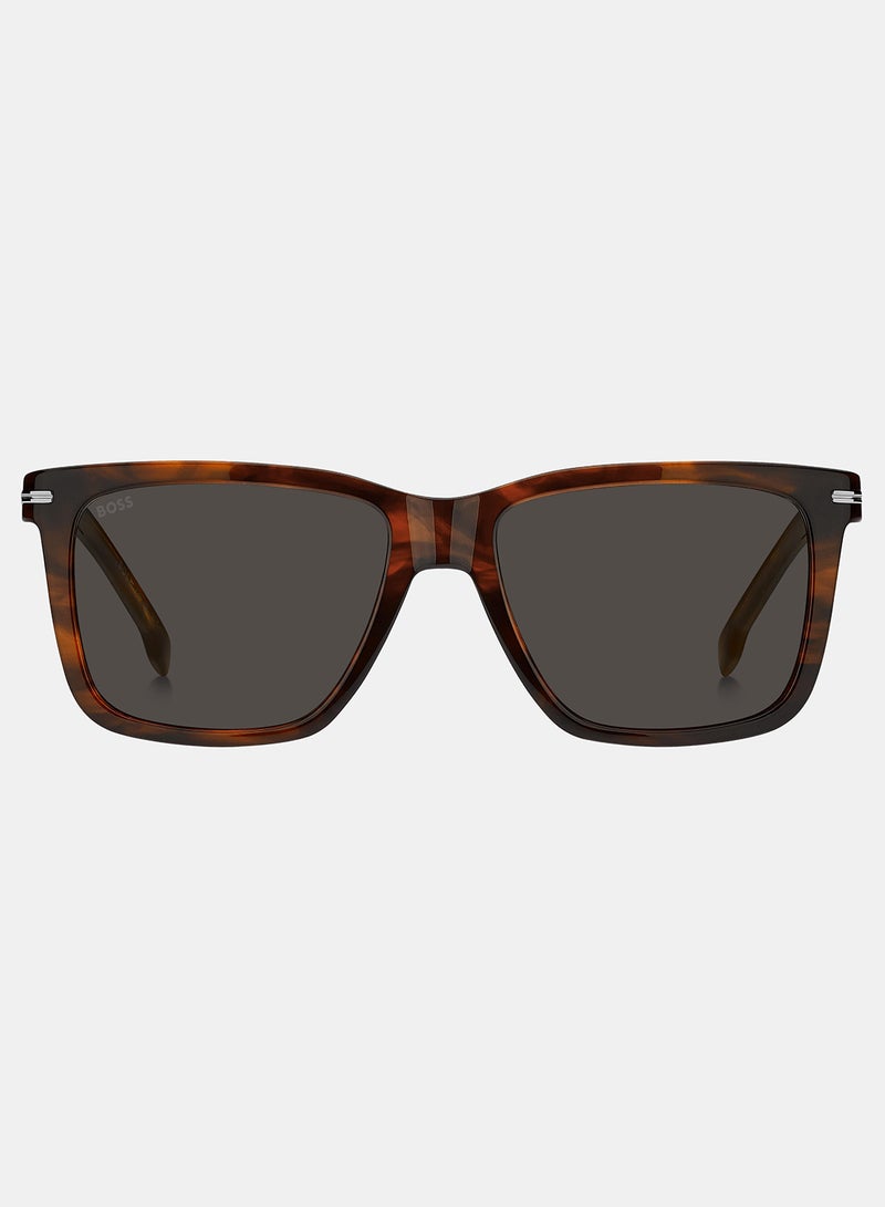 BOSS Men Square Sunglasses 55 BOSS 1598/S - Image 3