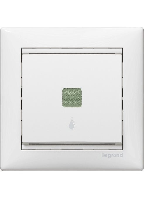 Legrand Valena Illuminated Light White Without Frame 