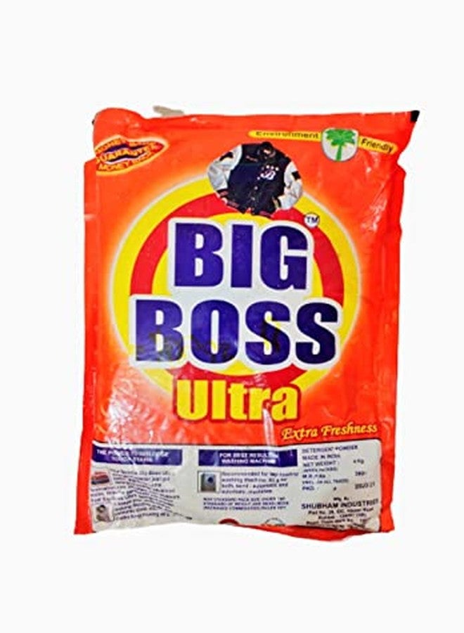 Ateer Big boss Detergent Washing Powder Specially Designed for Tough Stain Removal in Top Load Machines- (4 kg)(Pack of 1 Pc) - Image 3