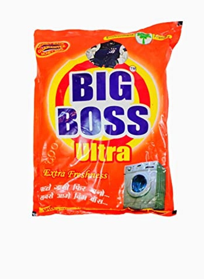 Ateer Big boss Detergent Washing Powder Specially Designed for Tough Stain Removal in Top Load Machines- (4 kg)(Pack of 1 Pc) - Image 1