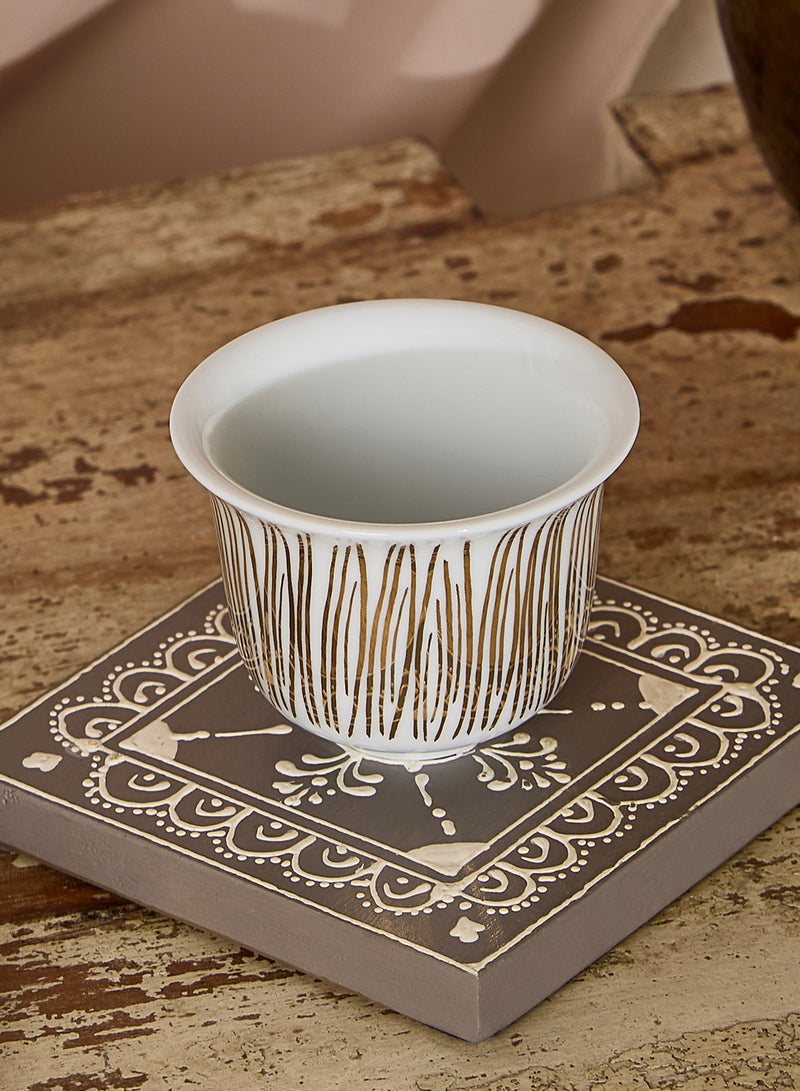 Silsal Tamrah Arabic Coffee Cup Stripes - Image 3