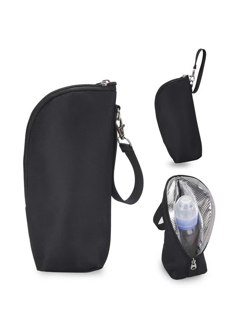 Insulated Baby Bottle Bags, Portable Breastmilk Storage Tote Thermal Feeding Pouch Holder Travel Carrier, Heat Preservation and Cold Preservation - Image 1