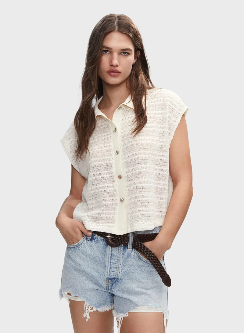مانجو Button Down Shirt
