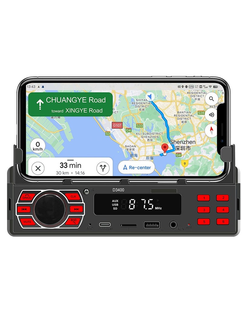 Generic - Car Bluetooth MP3 Player Multifunctional Music Car FM Radio - Image 1
