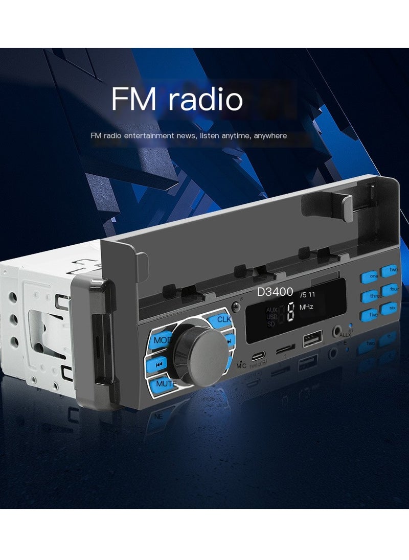 Generic - Car Bluetooth MP3 Player Multifunctional Music Car FM Radio - Image 1