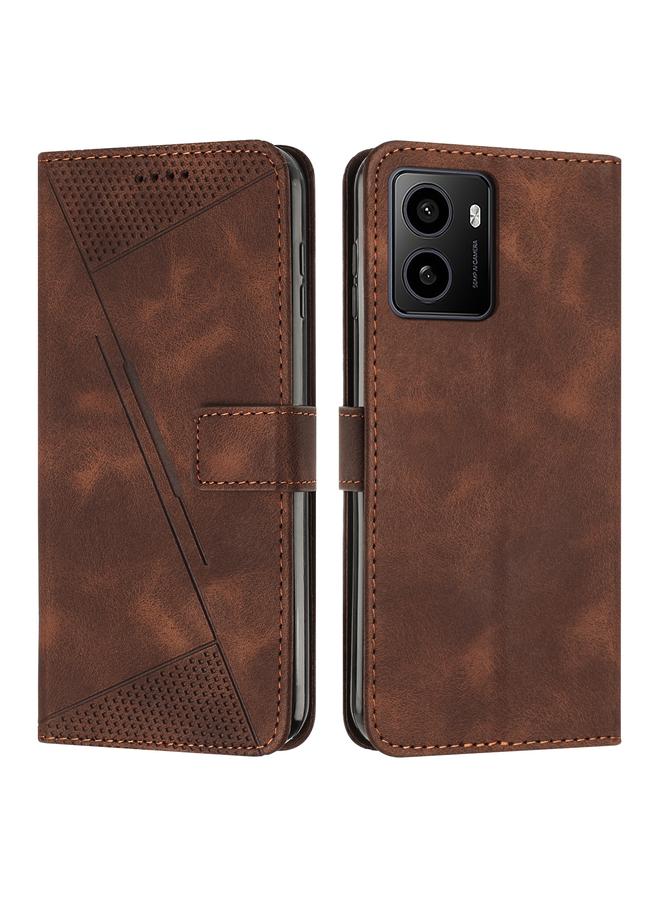 erorex Case For HMD Pulse Pro Dream Triangle Leather Phone Case with Long Lanyard - Image 1