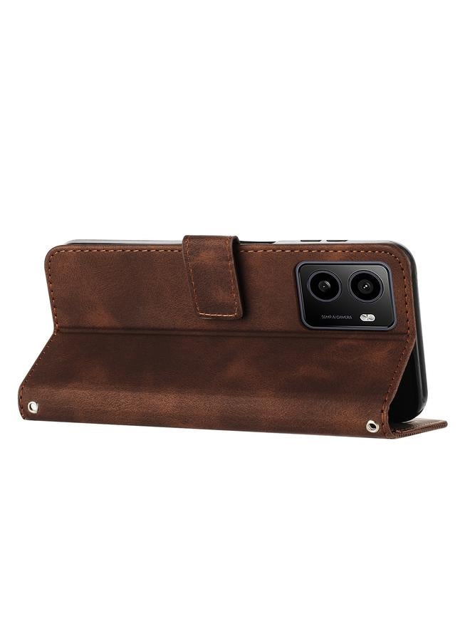 erorex Case For HMD Pulse Pro Dream Triangle Leather Phone Case with Long Lanyard - Image 3