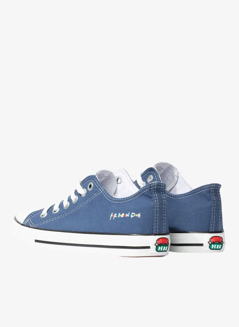 Defacto  Friends Print Lace Up Espadrilles for Women | Best Price UAE