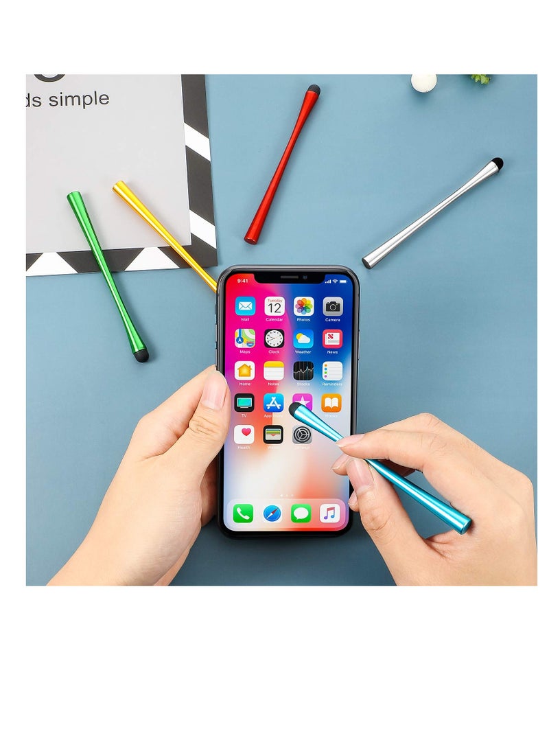 Excefore Stylus Pens for Touch Screens, Capacitive Stylus Pens for Touch Screen, with 8 Pack 8 mm Rubber Tips Stylus Pens, for Apple, Android Smartphone and Tablets (8 Colors)  - Image 5