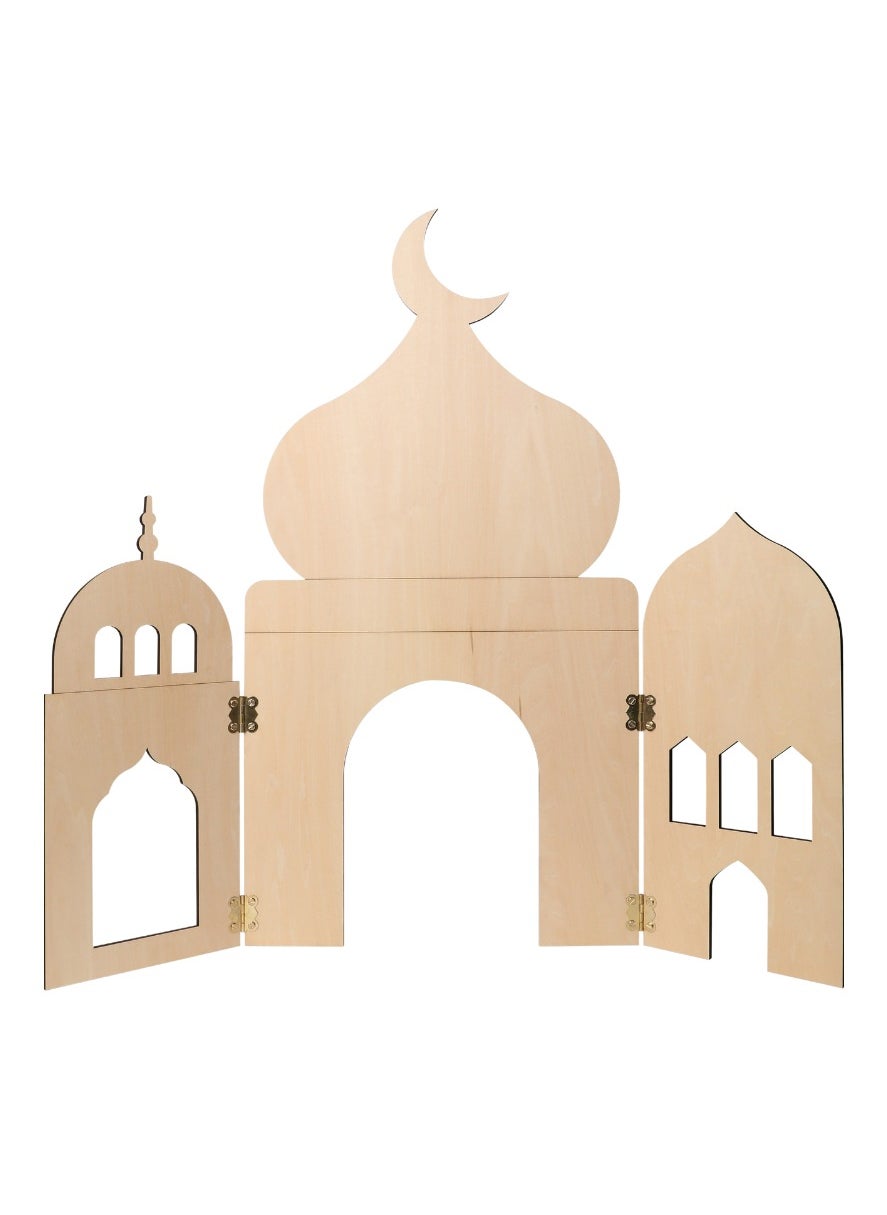 HilalFul My Wooden Pop Up Masjid | Home Decoration | Eid, Ramadan Decoration | For Daily Prayer in  Prayer Rooms | Mosque Shaped | Durable | Eco-Friendly  | Islamic Themed - https://f.nooncdn.com/p/pzsku/Z9878B9696A5CBB6D8BD7Z/45/_/1736756701/dab0b21c-a508-4654-869a-e5d67ff74120.jpg?width=original