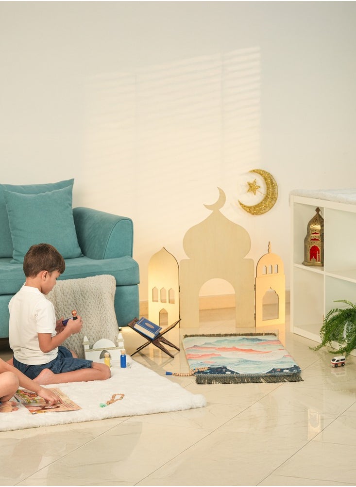 HilalFul My Wooden Pop Up Masjid | Home Decoration | Eid, Ramadan Decoration | For Daily Prayer in  Prayer Rooms | Mosque Shaped | Durable | Eco-Friendly  | Islamic Themed - https://f.nooncdn.com/p/pzsku/Z9878B9696A5CBB6D8BD7Z/45/_/1736756712/dbdeed08-9582-4a1e-96c0-a4fd6e3cbbfc.jpg?width=original