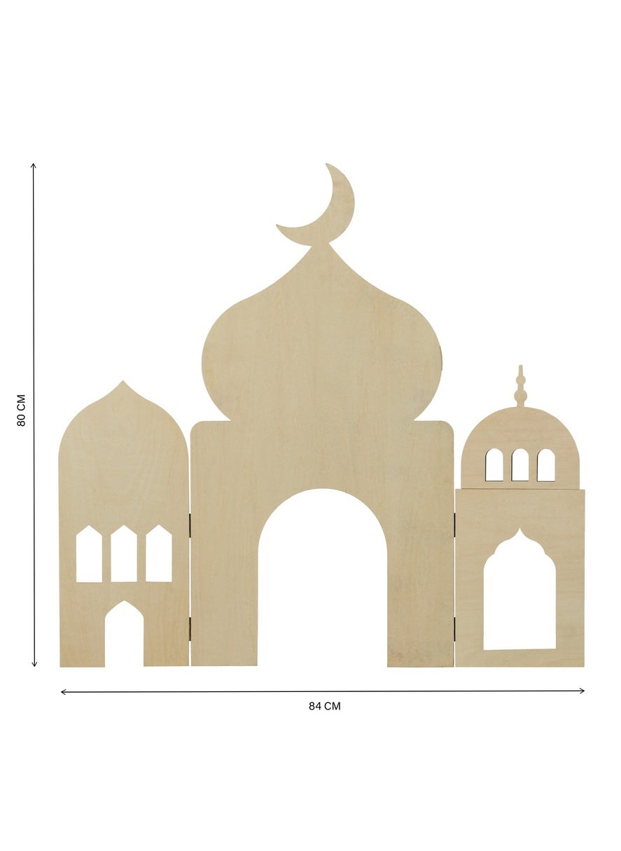 HilalFul My Wooden Pop Up Masjid | Home Decoration | Eid, Ramadan Decoration | For Daily Prayer in  Prayer Rooms | Mosque Shaped | Durable | Eco-Friendly  | Islamic Themed - https://f.nooncdn.com/p/pzsku/Z9878B9696A5CBB6D8BD7Z/45/_/1736757180/b084eaa6-c531-439e-9213-6c7a54016877.jpg?width=original