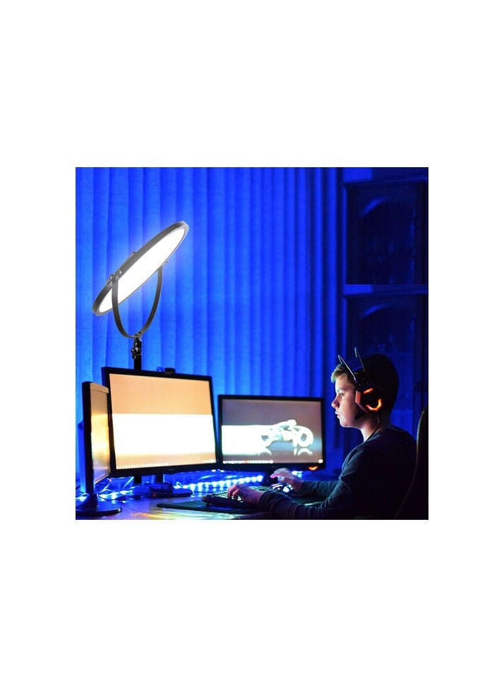 GVM Y60D256 15" Bi-Color LED Video Edge Light – 3200K–5600K, CRI 97+, Dimmable, Professional Studio & Video Lighting Panel - Image 3