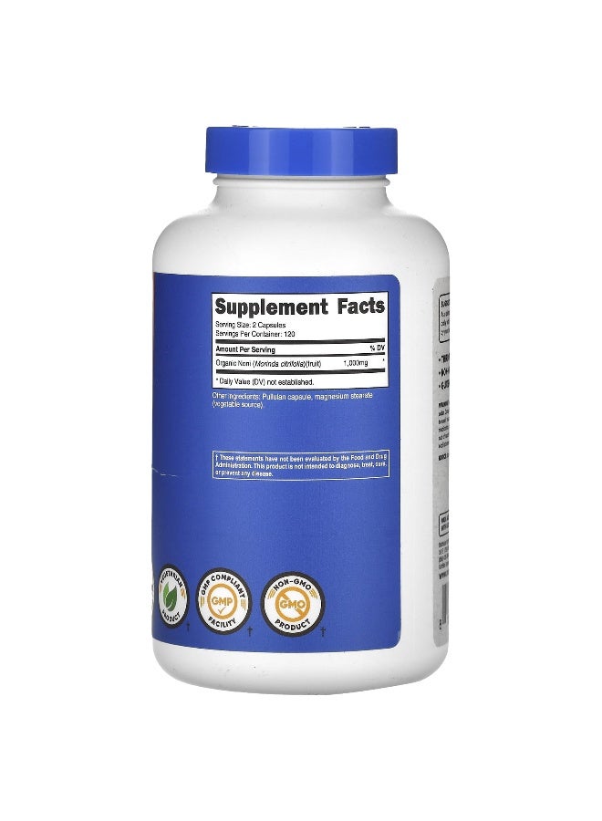 Nutricost, Noni, 1,000 mg, 240 Capsules (500 mg per Capsule) (Packaging may vary) - Image 2