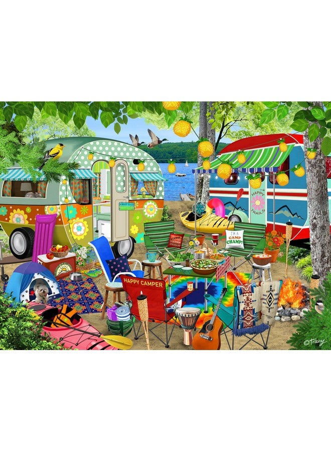 سيكو - تريسي فليكينجر - ذهب للتخييم - أحجية الصور المقطوعة من 500 قطعة - Image 1