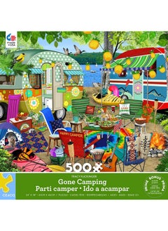 Ceaco Ceaco - Tracy Flickinger - Gone Camping - 500 Piece Jigsaw Puzzle  - Image 2