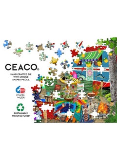 Ceaco Ceaco - Tracy Flickinger - Gone Camping - 500 Piece Jigsaw Puzzle  - Image 5
