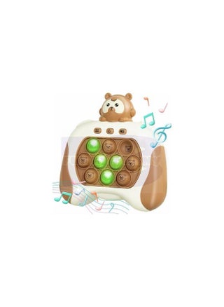 FB Funny bunny Quick Push Pop Game,Console Pop Game,Fidget Toys Light up , Handheld Puzzle Game Machine,Console Pop Game, Stress Anxiety Relief,Multiple Game Modes Toy for 3+ Years. (Headphone Bear) - pzsku/Z9878DA2BD0555B543D34Z/45/_/1742205248/8a80c9fb-c294-4f5b-89e6-1fe5b7cb3bb2