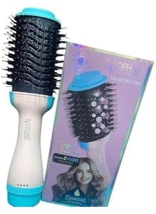 موهير فرشاة مجفف شعر احترافية بقوة ٢٤٠٠ واط - تصفيف وتجفيف سريع MO-7168 - Image 3